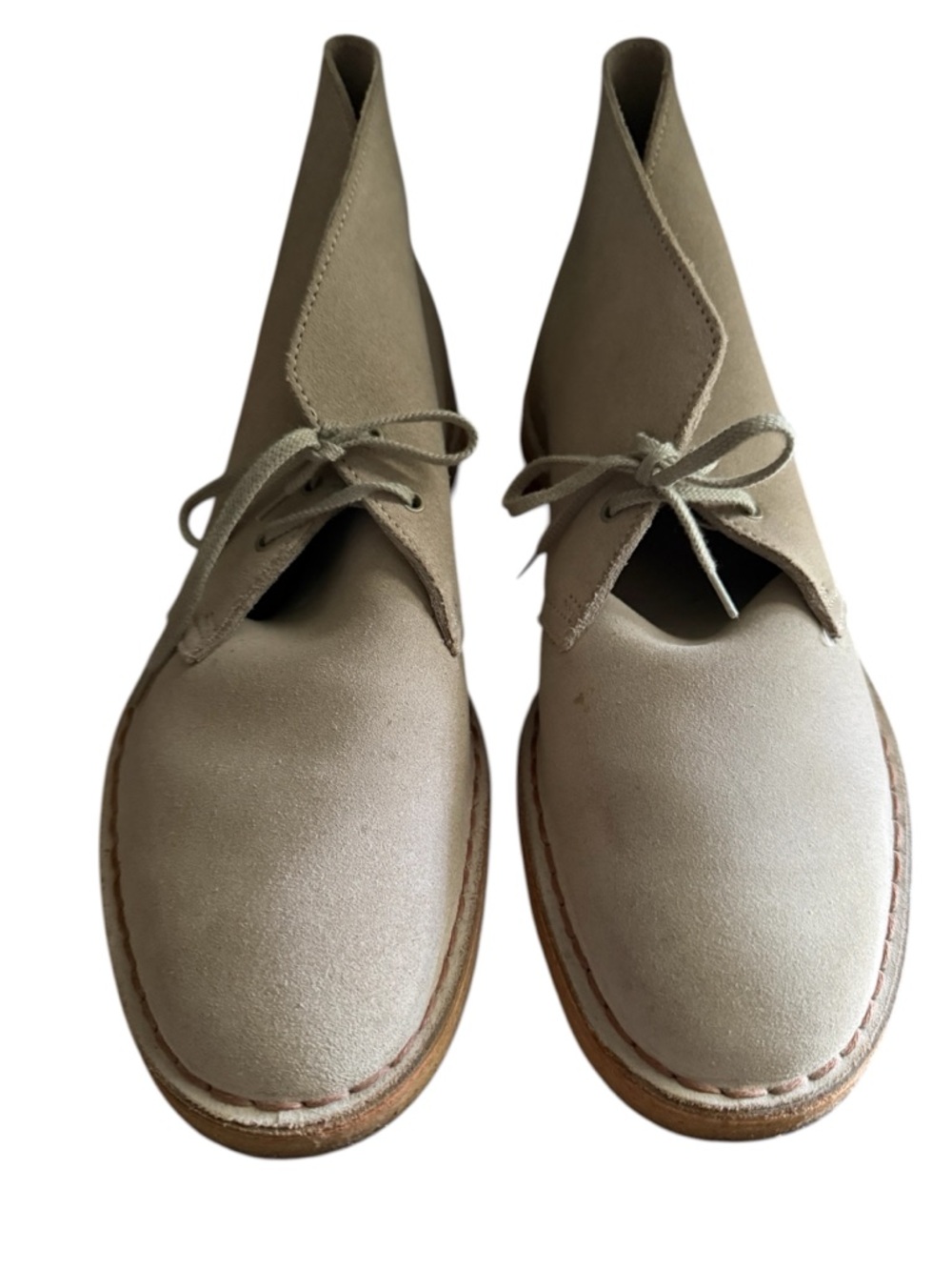 Vintage Clark’s Suede Desert Boots - Lace-Up Ankle Chukka size 9.5 Men’s